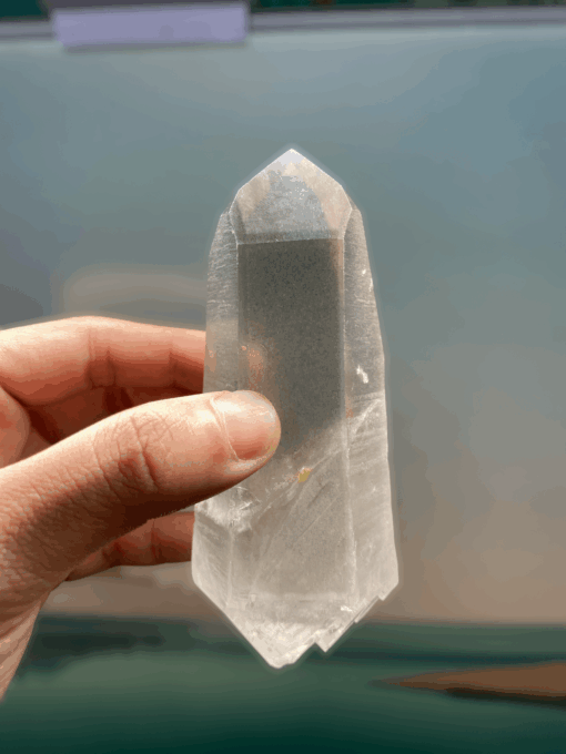 Brazilian Lemurian Seed Quartz Crystal 278g DT - BLM47 main