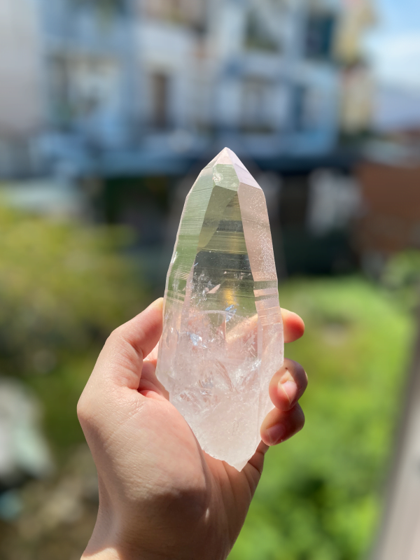 Brazilian Lemurian Seed Quartz Crystal 486g - BLM9 main