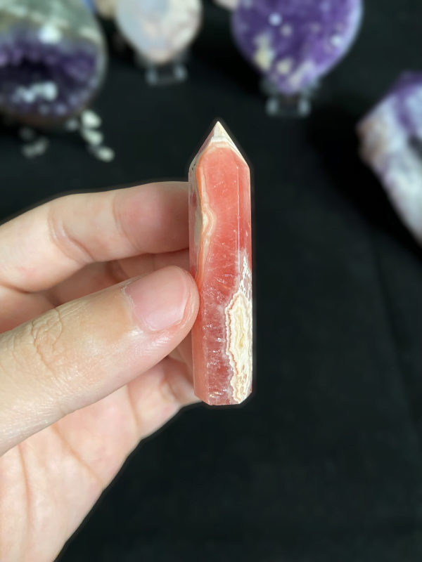 Trụ đá Đào hoa Rhodochrosite 18g 53x10mm - RHO1 main