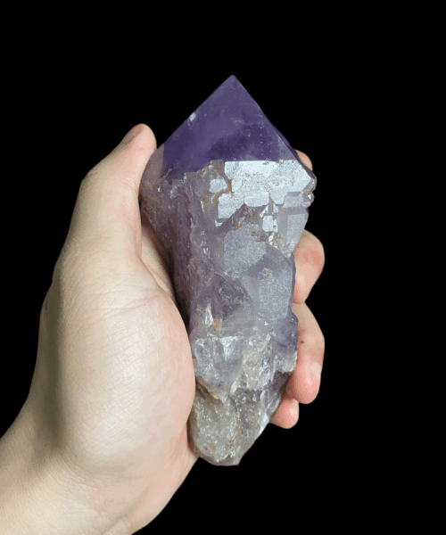 Gậy thạch anh tím (Amethyst Scepter) 384 g (Brazil) - BATW2 4 1