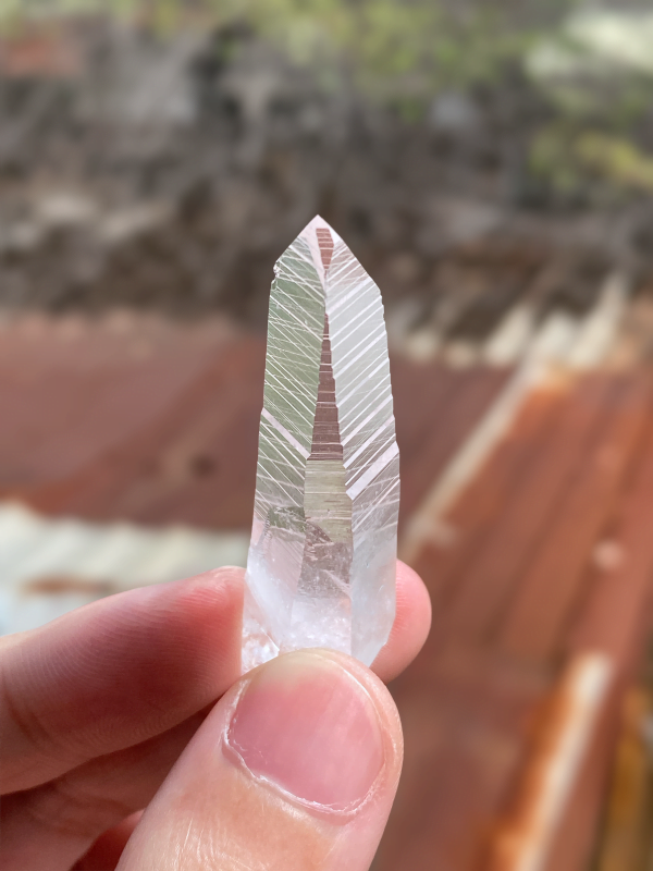 Lemurian Quartz Crystal (Colombia) 10.4 g - CLSM2 3