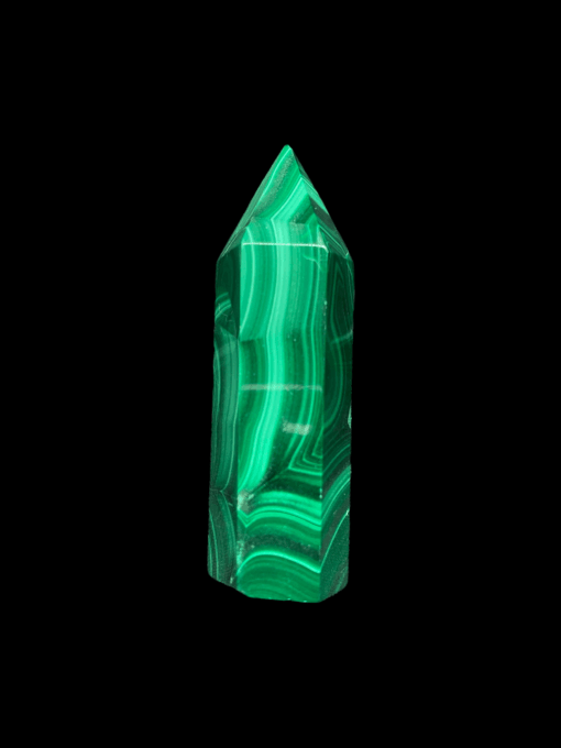 Trụ Lông công (Malachite) 44.8 g 60x18mm - MAL1