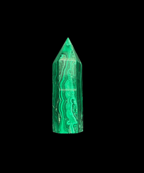 Trụ Lông công (Malachite) 45.8 g 60x16mm - MAL3