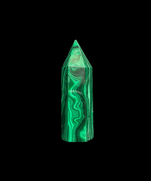 Trụ Lông công (Malachite) 45.8 g 60x16mm - MAL3