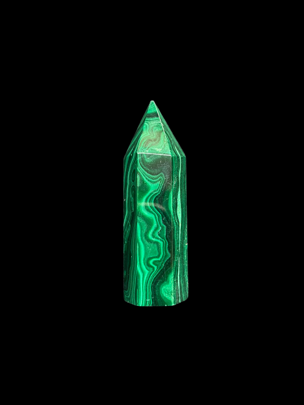 Trụ Lông công (Malachite) 45.8 g 60x16mm - MAL3