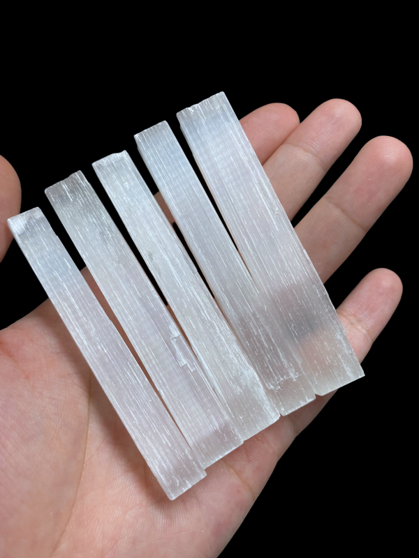 Thanh Selenite 8cm 5 thanh