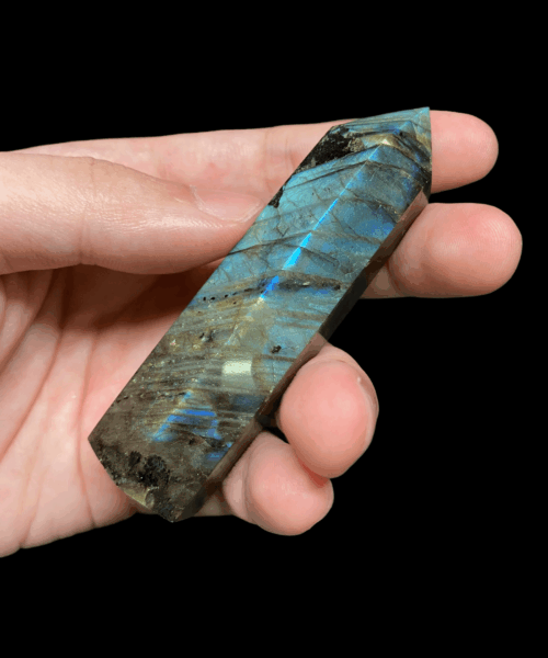 Trụ đá Xà cừ Labradorite - LAB1 2