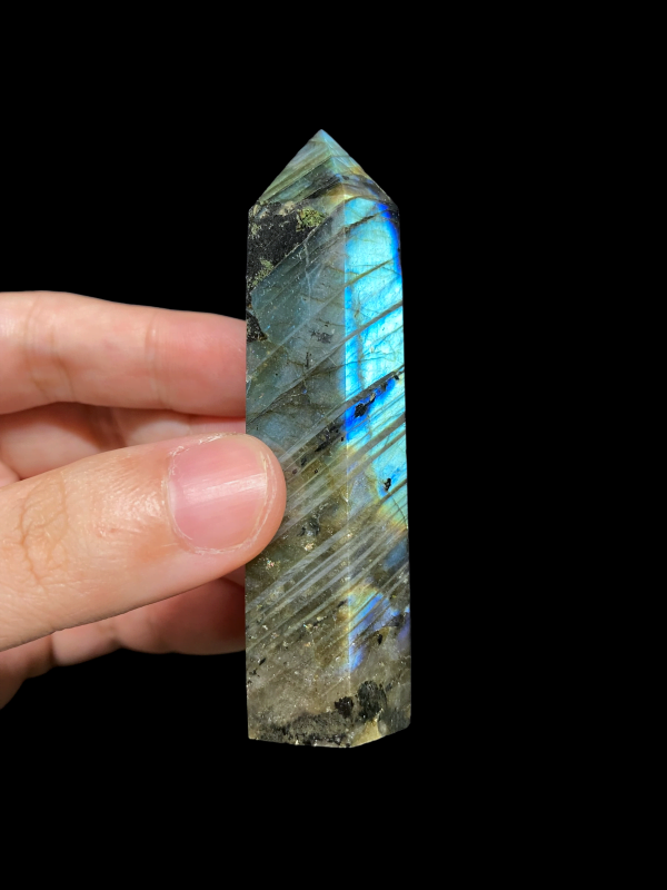 Trụ đá Xà cừ Labradorite - LAB1