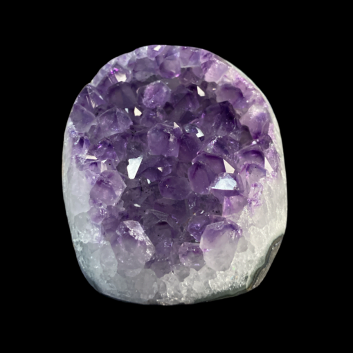 Amethyst cut base (Brazil) 384g 67x64mm - AMCB6