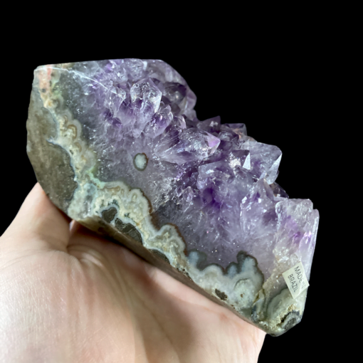 Amethyst cut base (Brazil) 580g 107x70mm - AMCB9 2