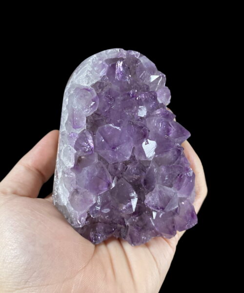 Amethyst cut base (Brazil) 586g 80x85mm - AMCB13 1