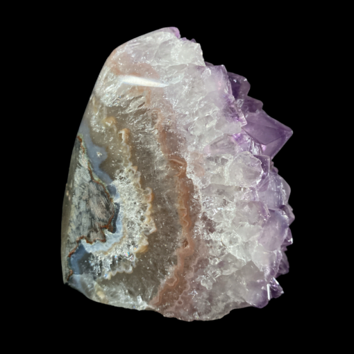 Amethyst cut base (Brazil) 586g 80x85mm - AMCB13