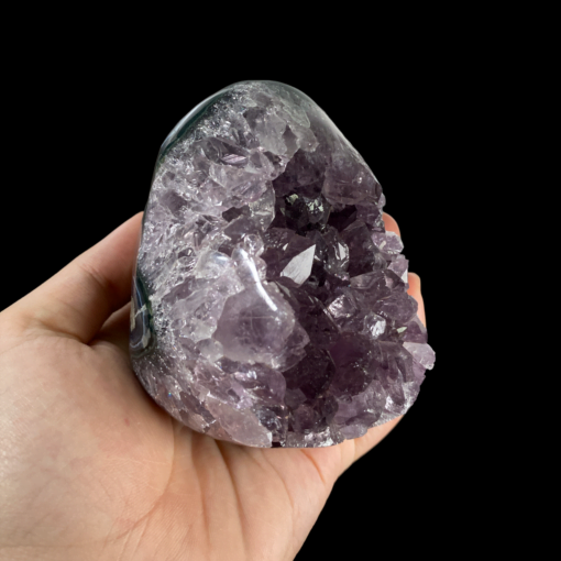 Amethyst cut base (Brazil) 656g 80x75mm - AMCB12