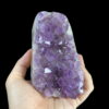 Amethyst cut base (Brazil) 830g 106x82mm - AMCB17 2