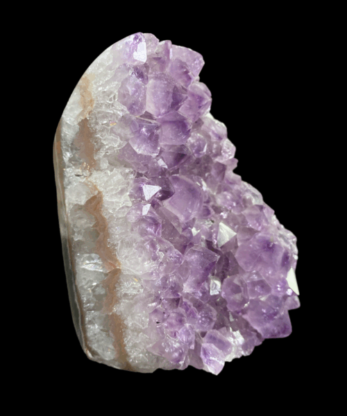 Amethyst cut base (Brazil) 830g 106x82mm - AMCB17