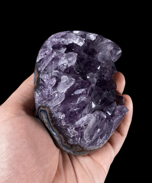 Amethyst cut base (Brazil) - AMCB1 2