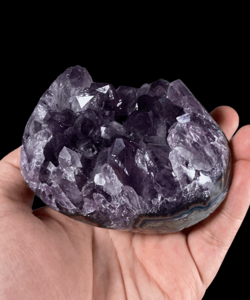 Amethyst cut base (Brazil) - AMCB1 3