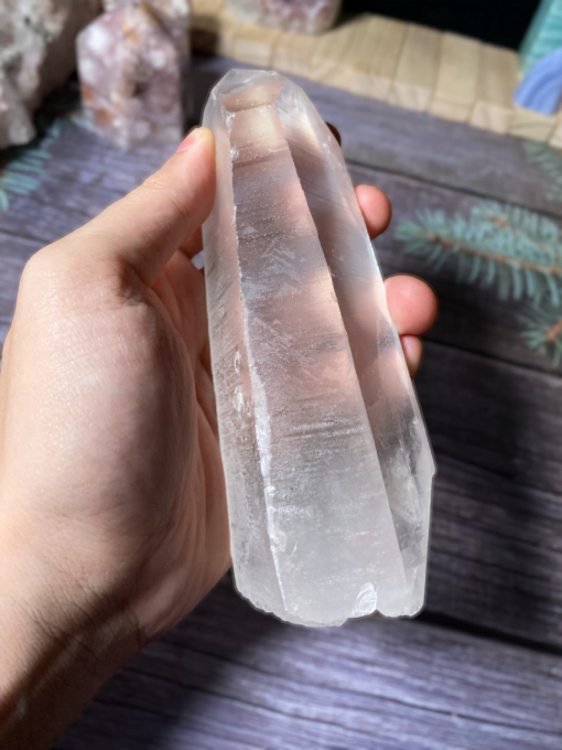 Lemurian Seed Quartz Crystal (Brazil) 481g – BLM39 2