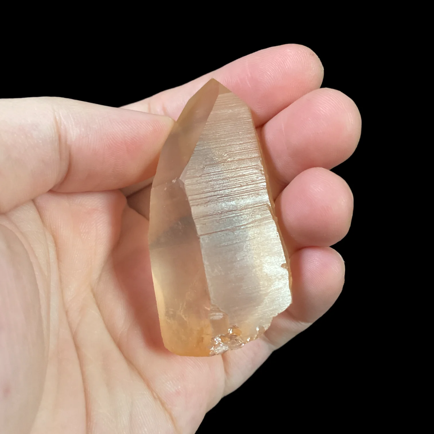 Tangerine Lemurian Seed (Brazil) 62.5g – BTLM9 1 Tangerine Lemurian Seed (Brazil) 62.5g – BTLM9 1