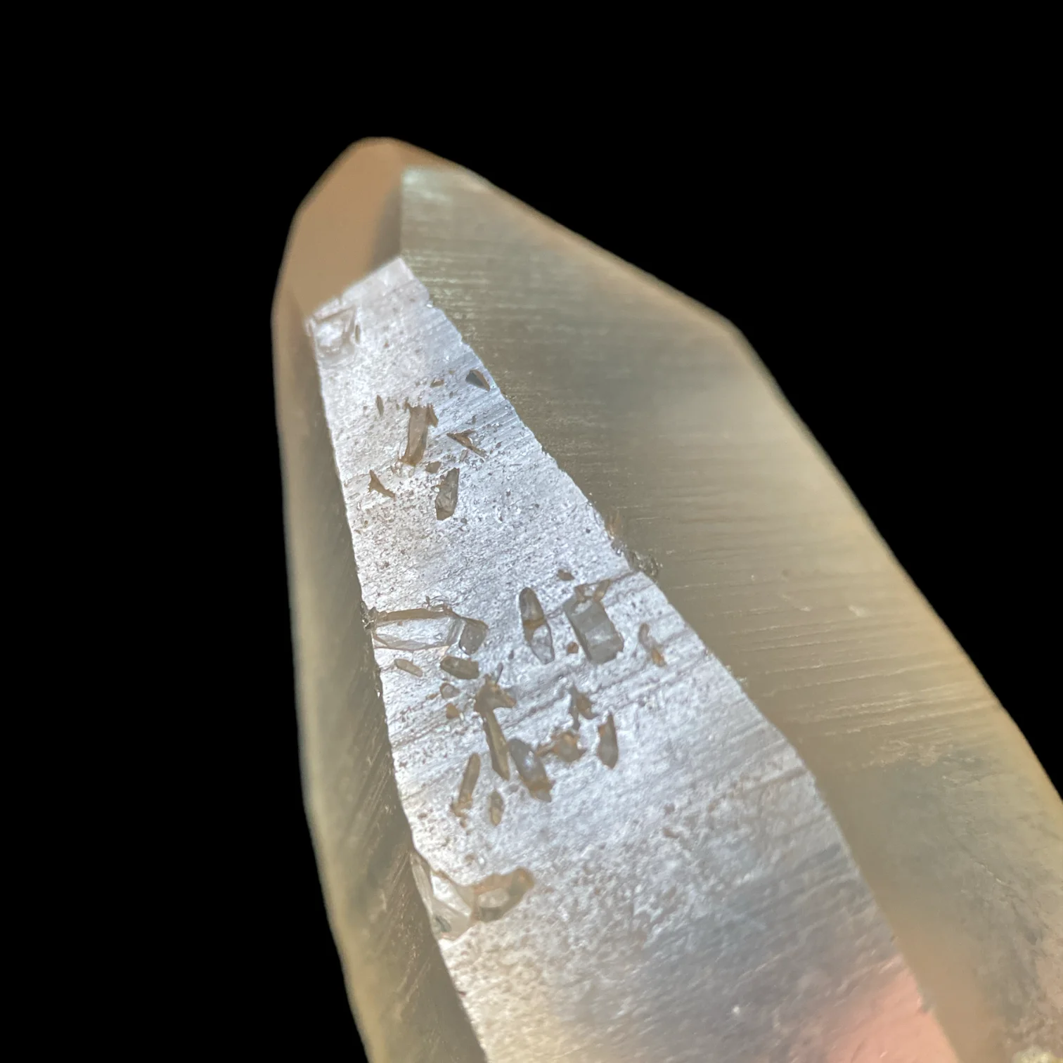 Tangerine Lemurian Seed (Brazil) 62.5g – BTLM9 barnacle Tangerine Lemurian Seed (Brazil) 62.5g – BTLM9 barnacle