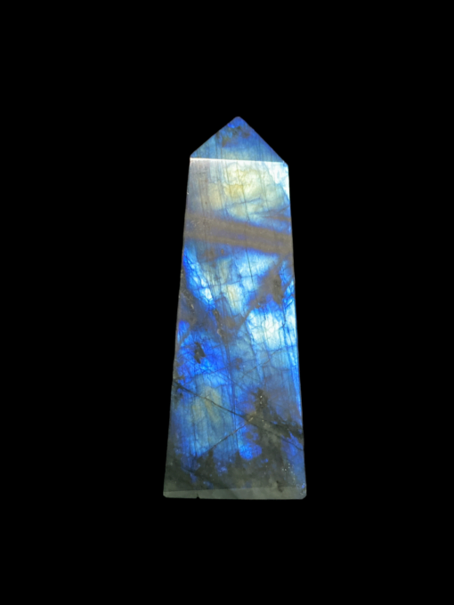 Trụ đá Xà cừ Labradorite 64g 74x27mm - LAB5