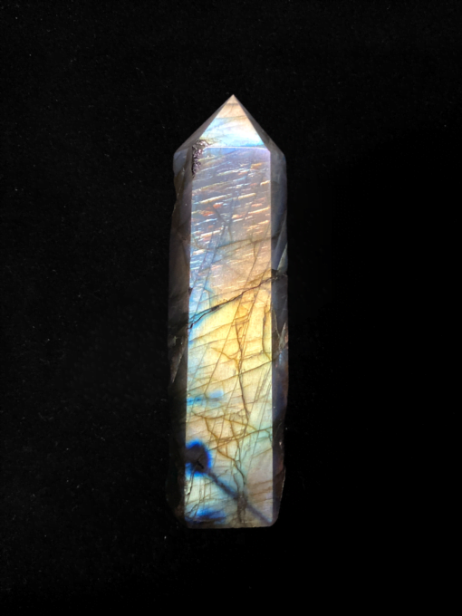 Trụ đá Xà cừ Labradorite 96g 89x25mm - LAB6