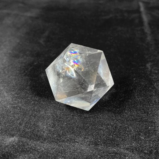 Icosahedron Quartz • Thạch anh khối 20 mặt đều 63.9g - CVED1 1