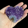 Amethyst Heart (Uruguay) 177g 82x74mm - UAH1 2