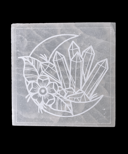 Tấm Selenite 595g 120x120x17mm - SLP1