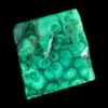 Đá Lông Công (Malachite freeform) 60g 40x26mm - MAL5 2
