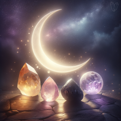 Tinh thể cho ngày Trăng Tròn New Moon