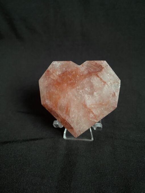 Fire Quartz Heart 1