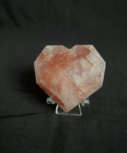 Fire Quartz Heart 1