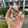 Trụ Moss Agate trên tay 2