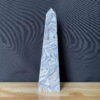 Trụ White Mexican Agate trên bàn 2