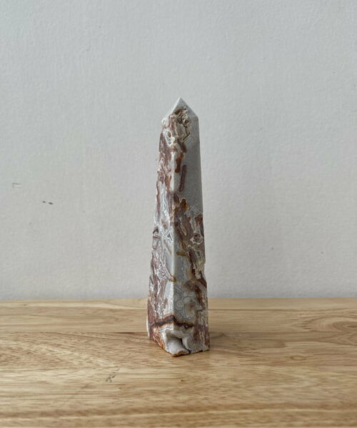 Trụ White Mexican Agate 2