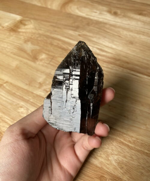 Trụ đá Thạch anh khói Smoky Quartz 1